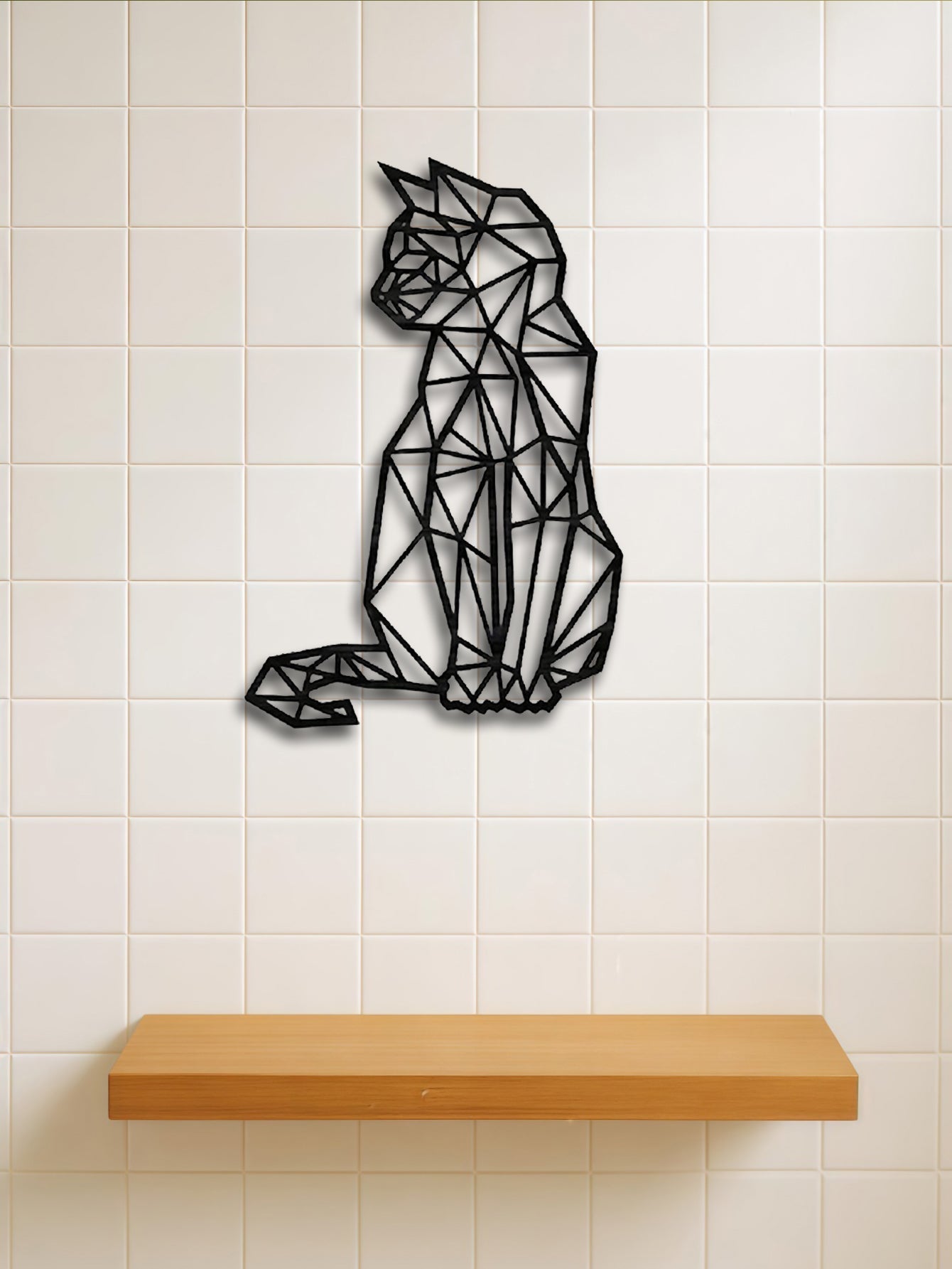 Sculpture murale en métal MERRUNE