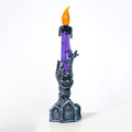 Skeleton hand LED candle, flameless gothic Halloween decor – photo 10