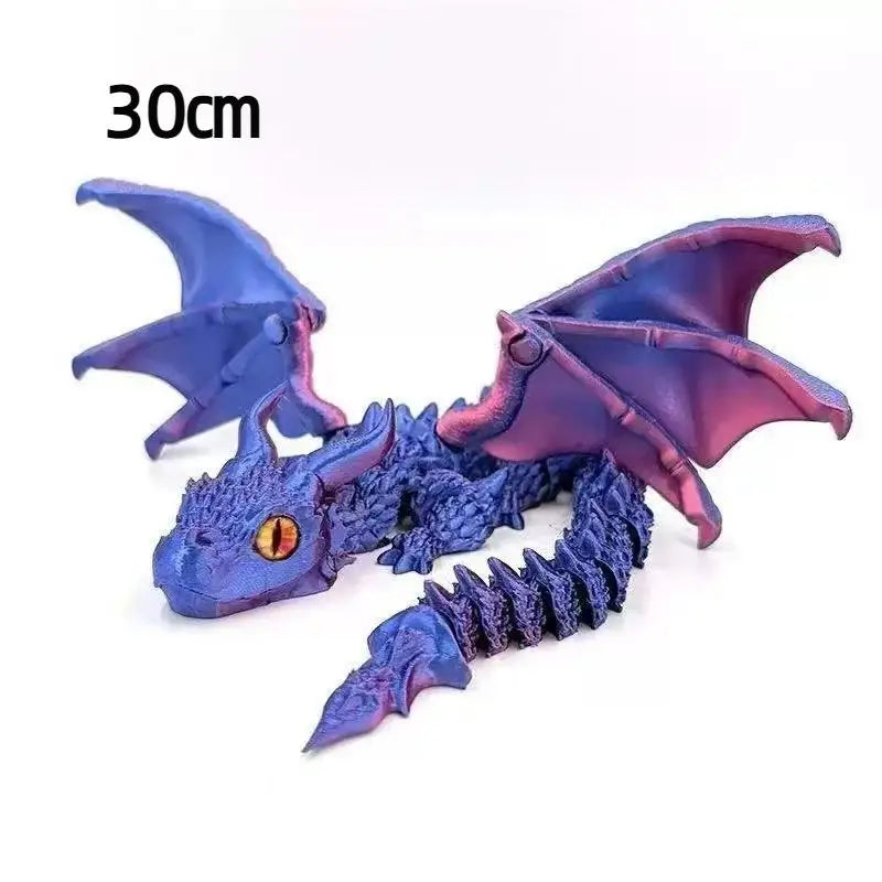Articulated Winged Dragon – 3D Printed Fantasy Companion