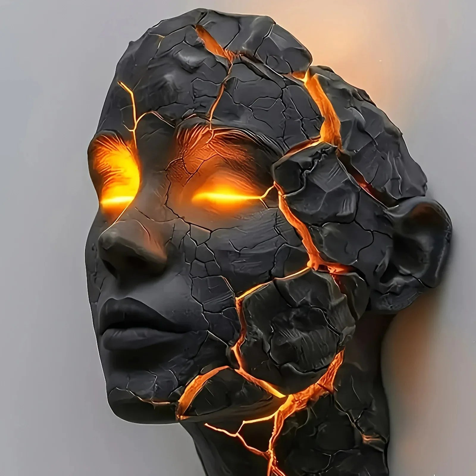 Cracked Soul Wall Light