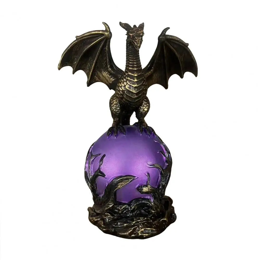 Dragon Orb Table Lamp