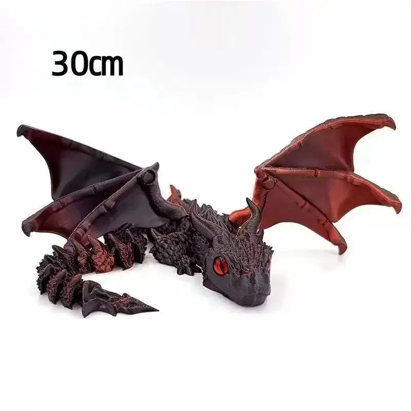 Articulated Winged Dragon – 3D Printed Fantasy Companion