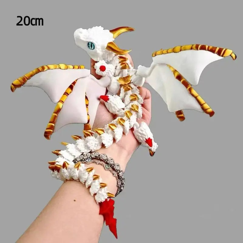 Articulated Winged Dragon – 3D Printed Fantasy Companion