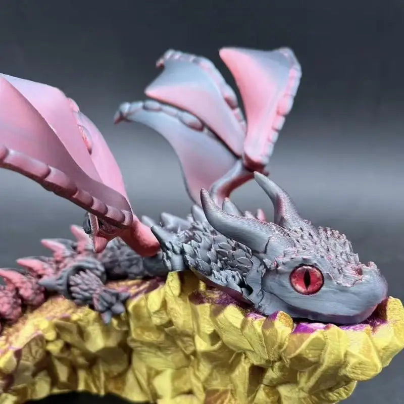 Articulated Winged Dragon – 3D Printed Fantasy Companion