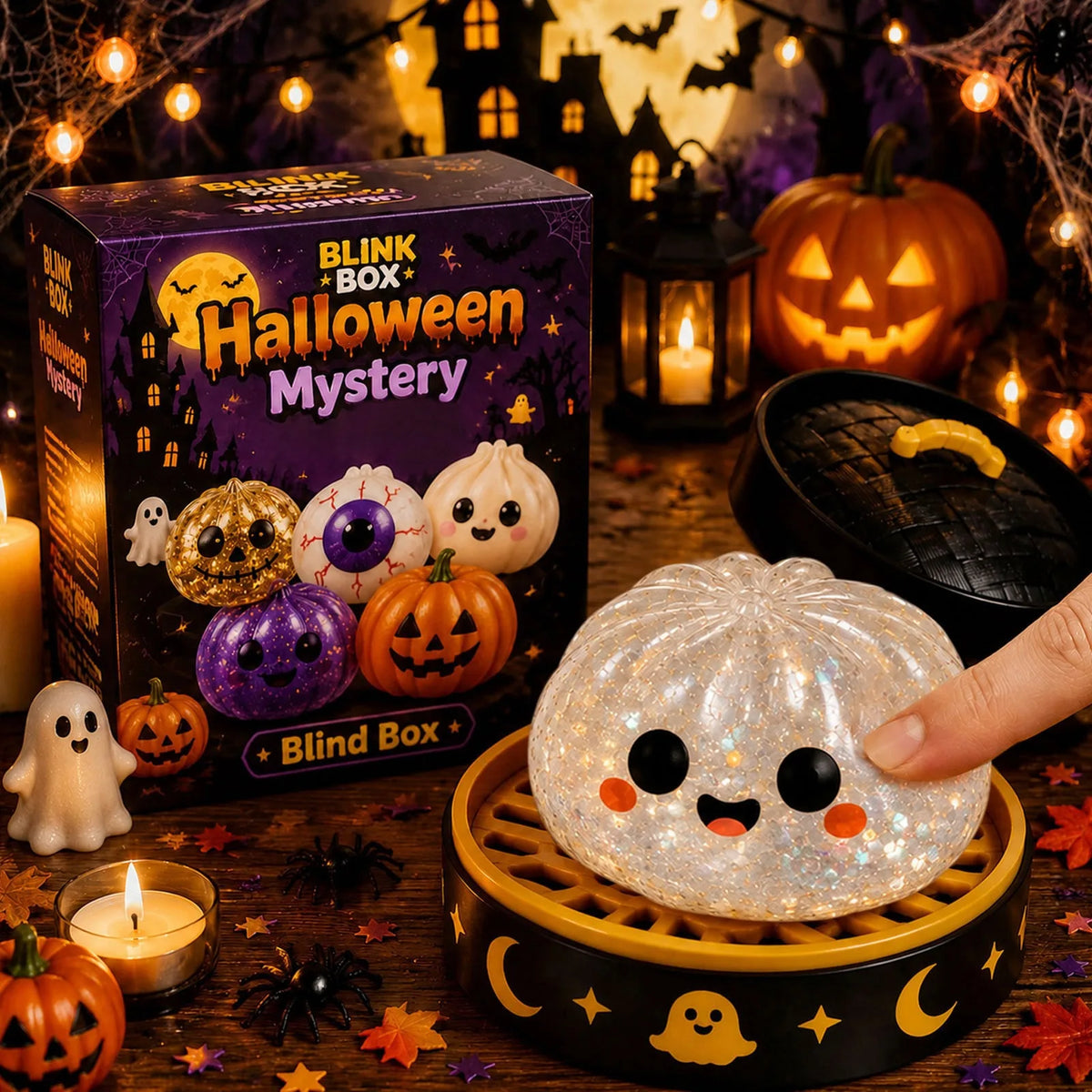 Halloween mystery blind box squishy toy, additional product view