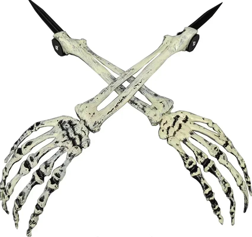 Skeleton arm ground stakes for Halloween lawn and graveyard decor