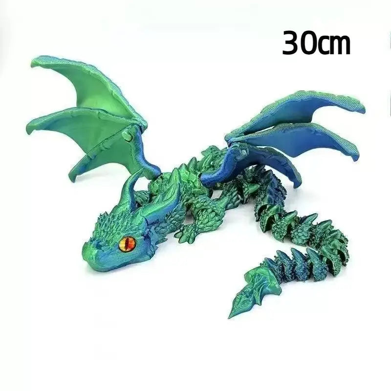 Articulated Winged Dragon – 3D Printed Fantasy Companion