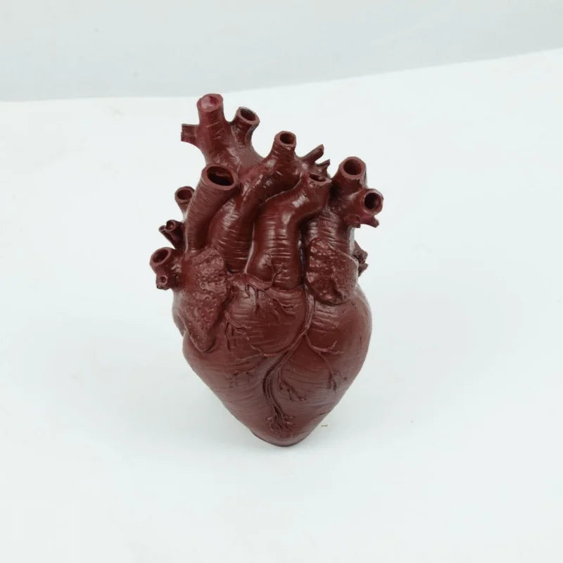 Anatomical Heart Resin Vase