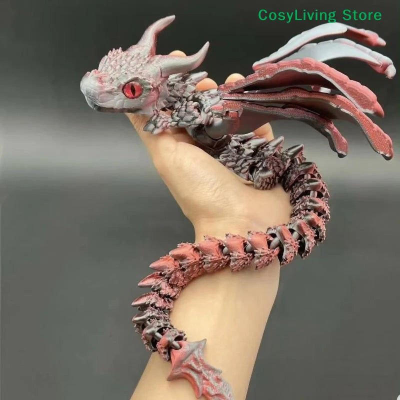 Articulated Winged Dragon – 3D Printed Fantasy Companion