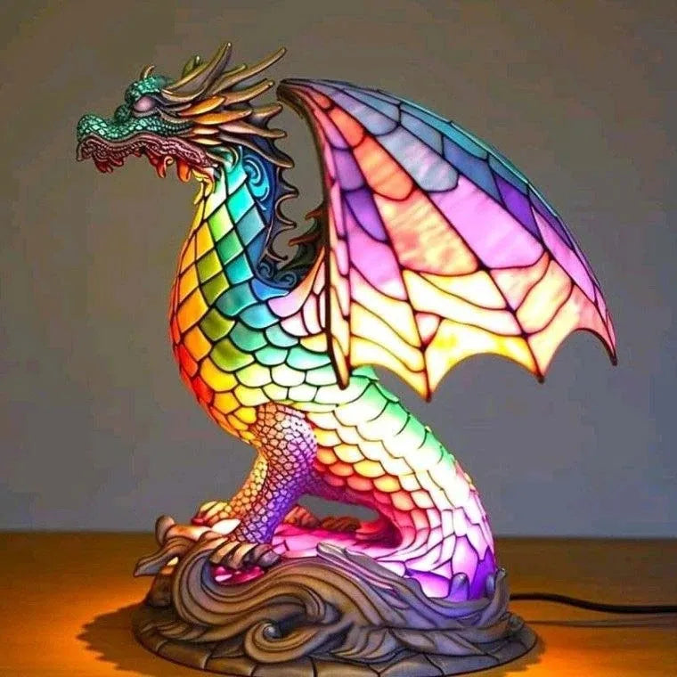 Stained-glass style animal LED ornament - additional design