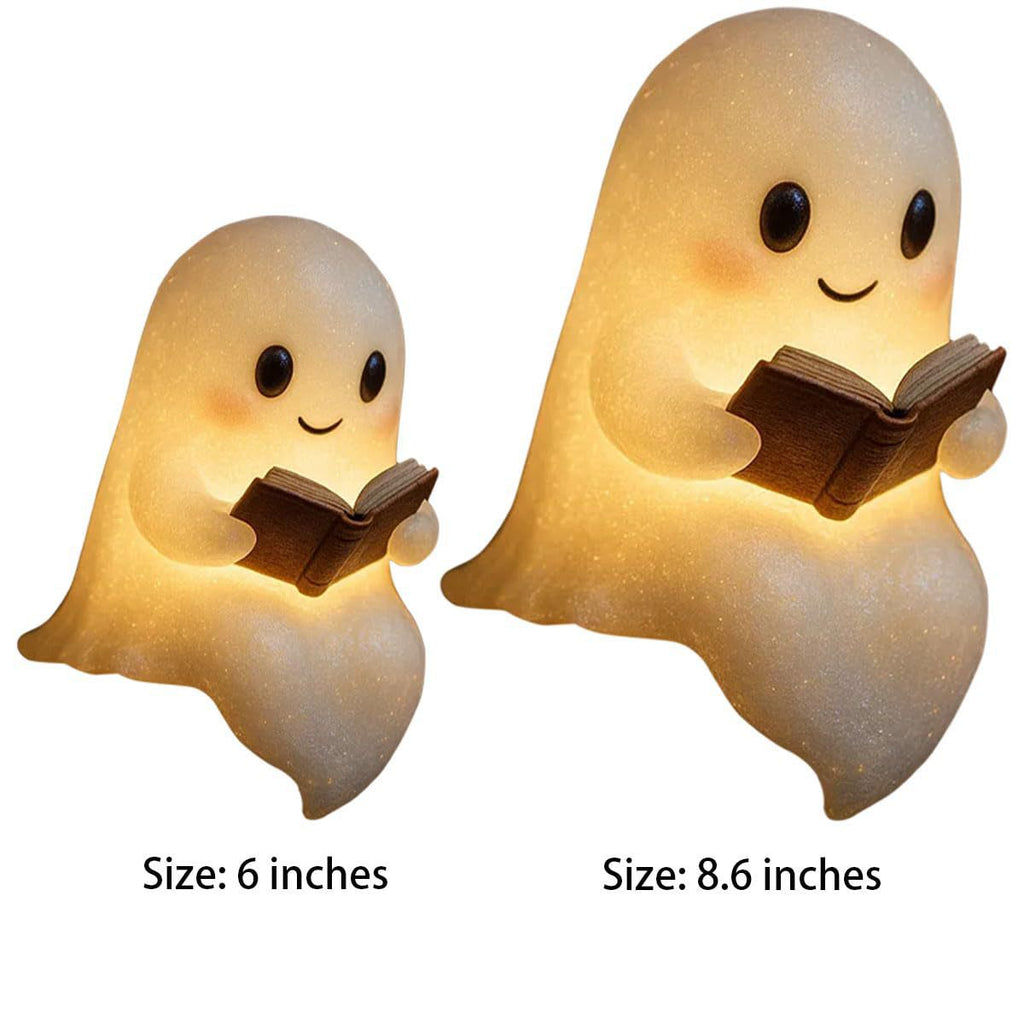 Cute LED ghost night light, warm bedside lamp – photo 5