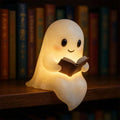 Cute LED ghost night light, warm bedside lamp – photo 7